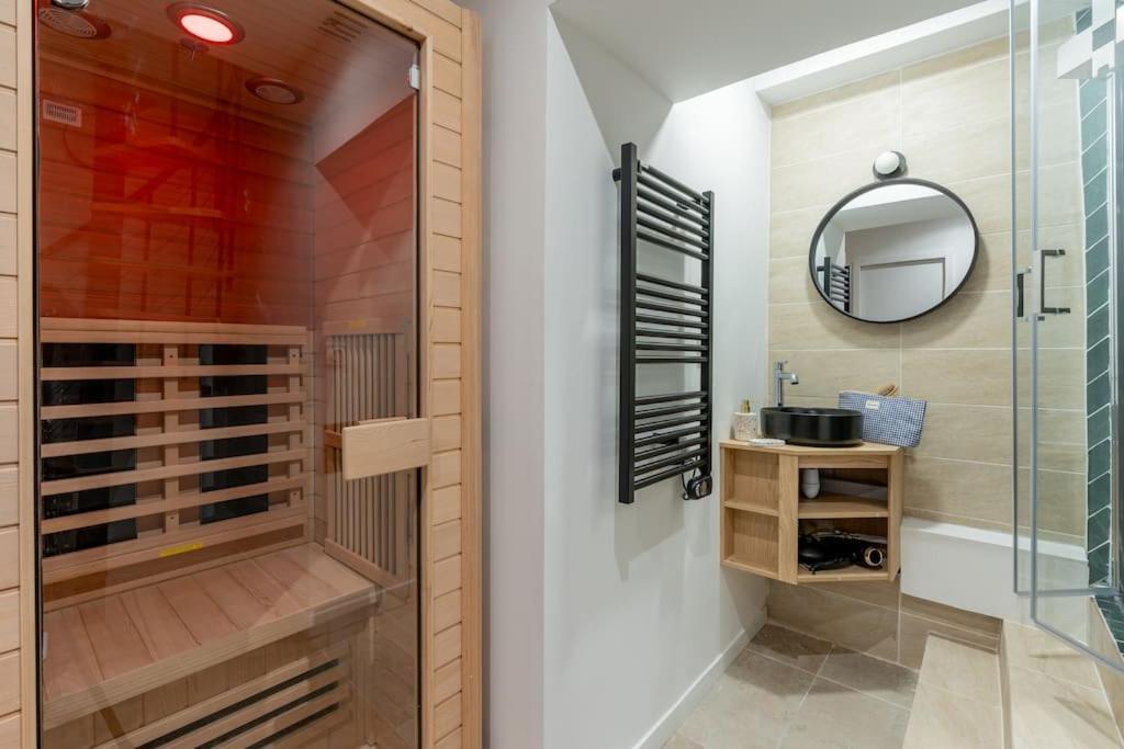 Appartement Magnifique Et Relaxant Avec Sauna パリ エクステリア 写真