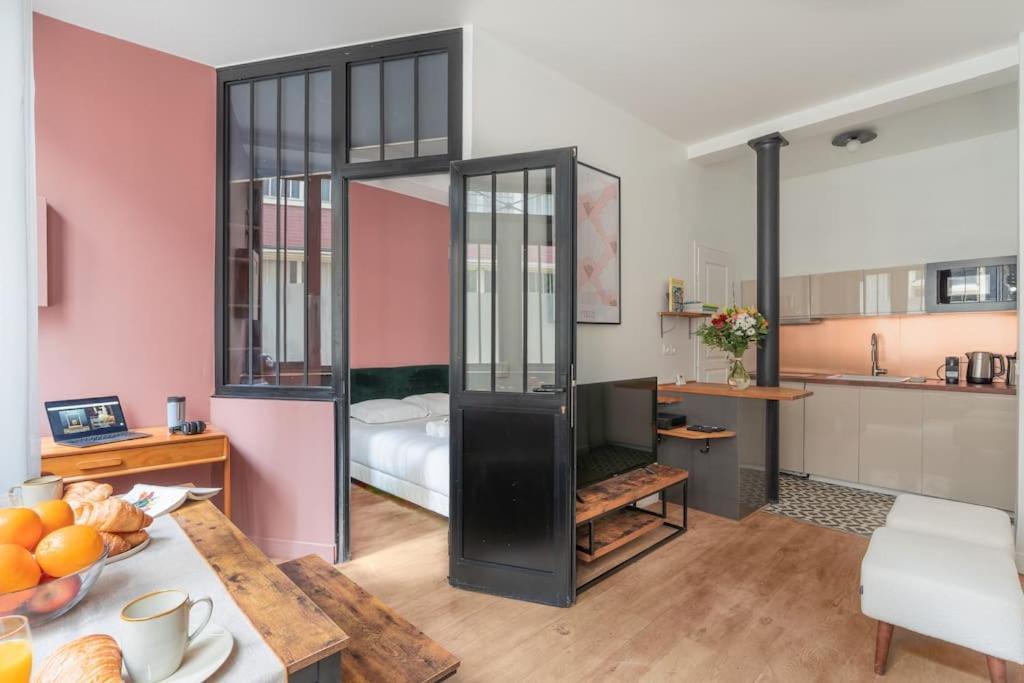 Appartement Magnifique Et Relaxant Avec Sauna パリ エクステリア 写真